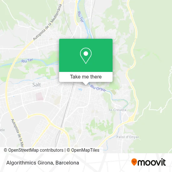 Algorithmics Girona map