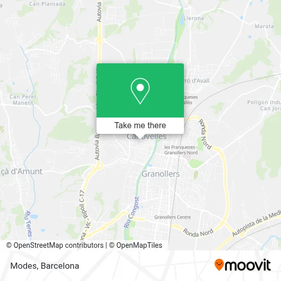Modes map