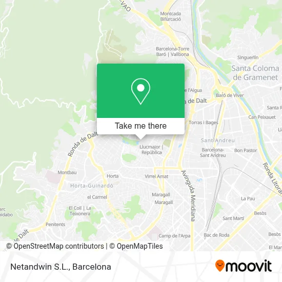 Netandwin S.L. map