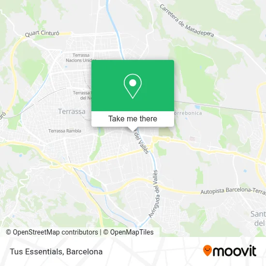 Tus Essentials map