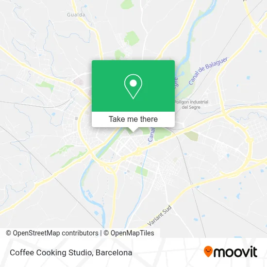 Coffee Cooking Studio map