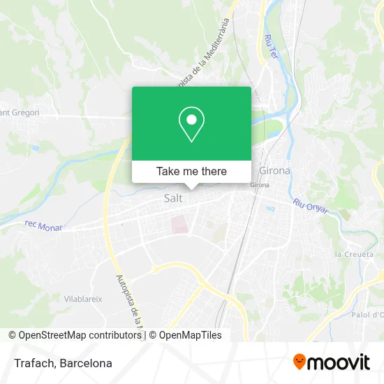 Trafach map