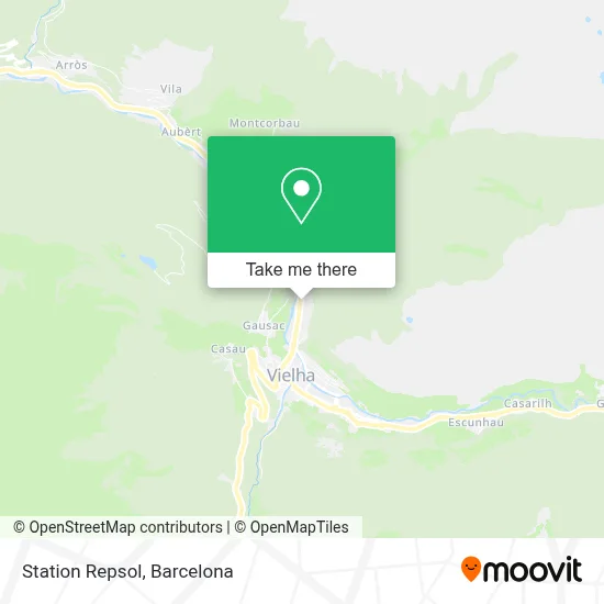 Station Repsol map