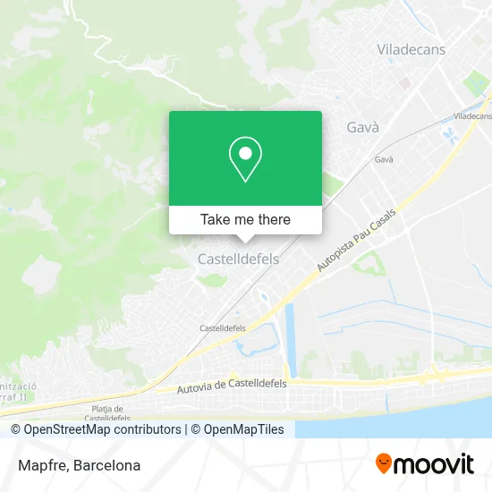 mapa Mapfre