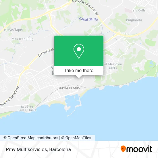 Pmv Multiservicios map