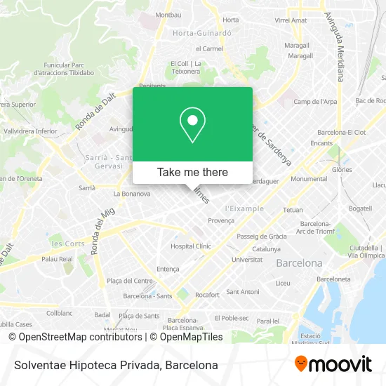Solventae Hipoteca Privada map