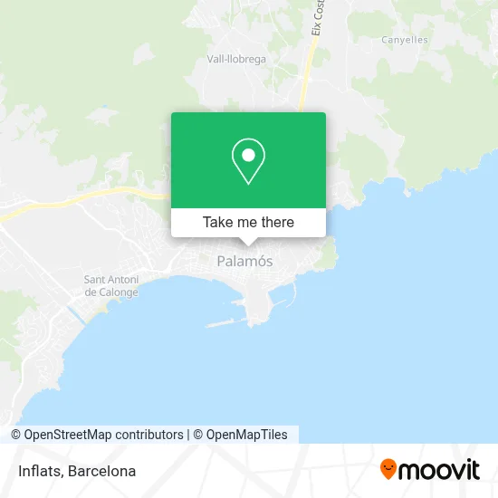Inflats map
