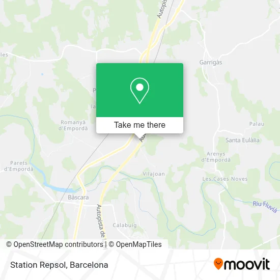 Station Repsol map