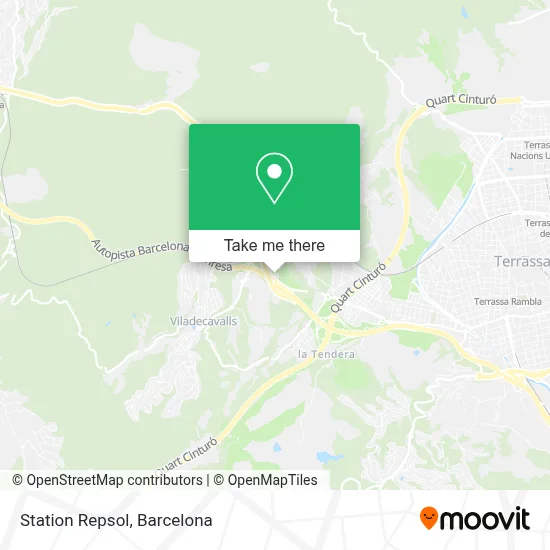Station Repsol map