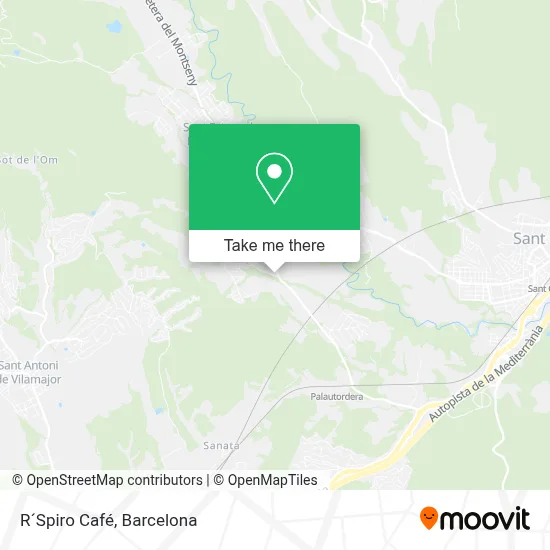 R´Spiro Café map