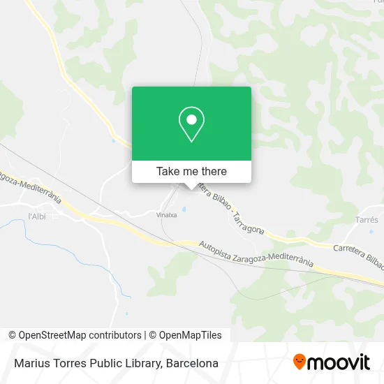 Marius Torres Public Library map