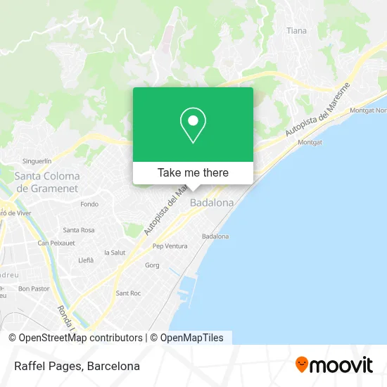 mapa Raffel Pages