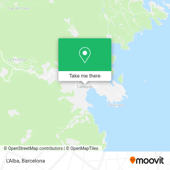L'Alba map