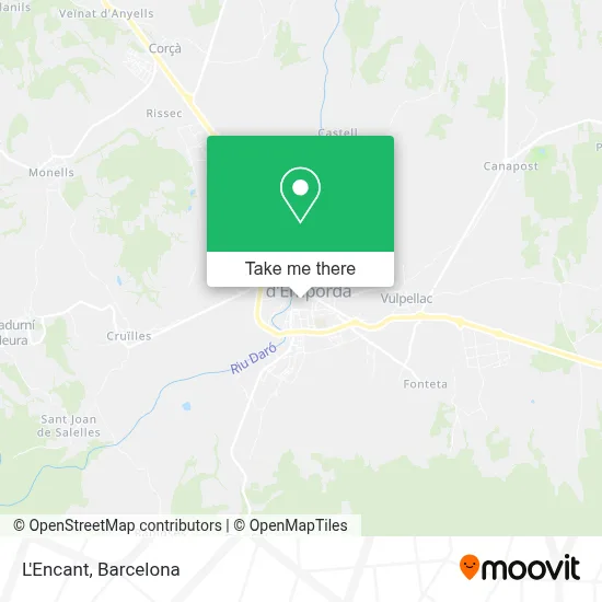 L'Encant map