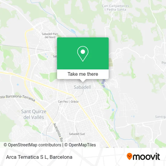 Arca Tematica S L map