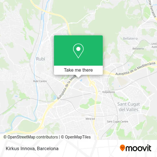 Kirkus Innova map