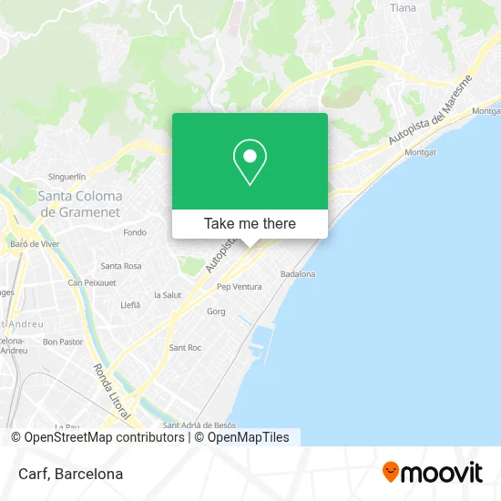 Carf map