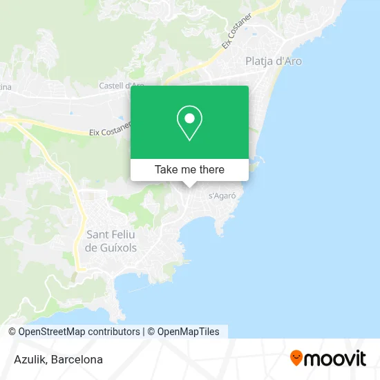 Azulik map