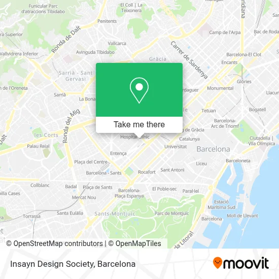 Insayn Design Society map