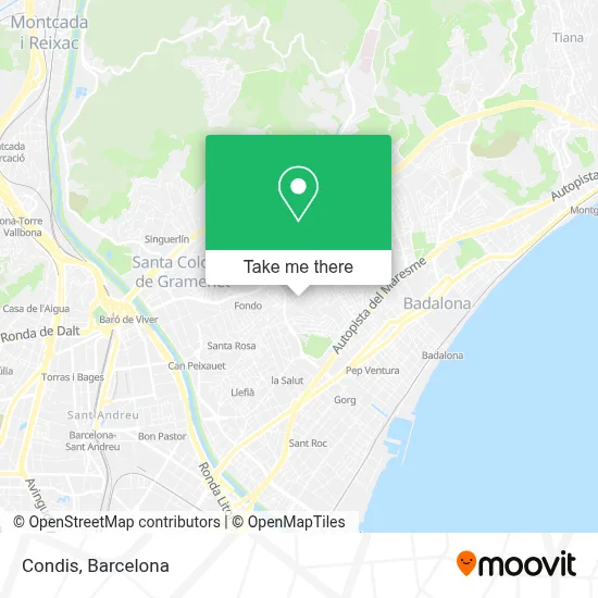Condis map