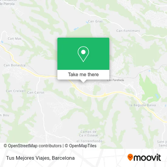 Tus Mejores Viajes map