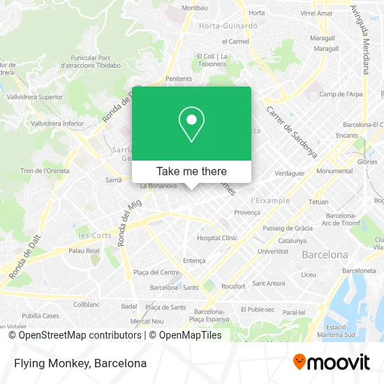 Flying Monkey map