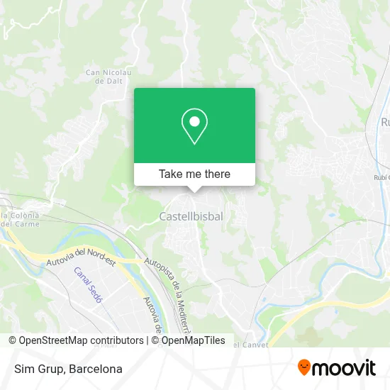 Sim Grup map