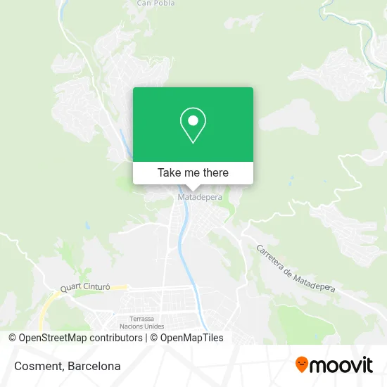 Cosment map