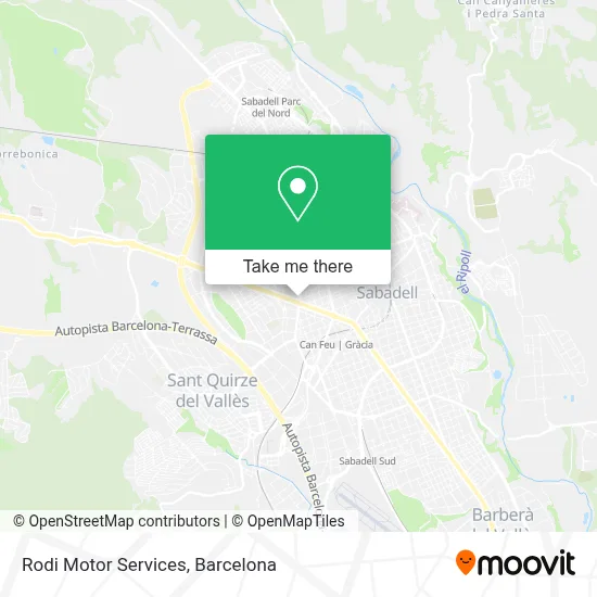 Rodi Motor Services map