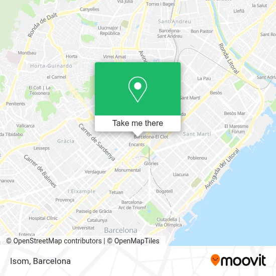 Isom map