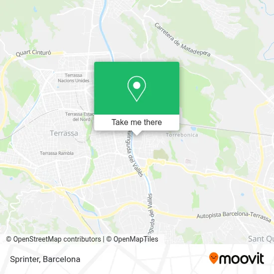 Sprinter map
