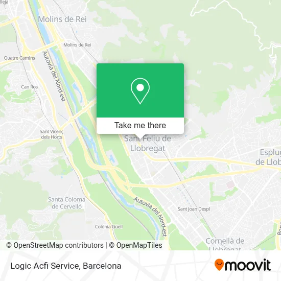 Logic Acfi Service map