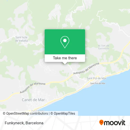 Funkyneck map