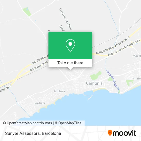 Sunyer Assessors map