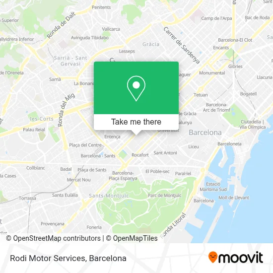 Rodi Motor Services map