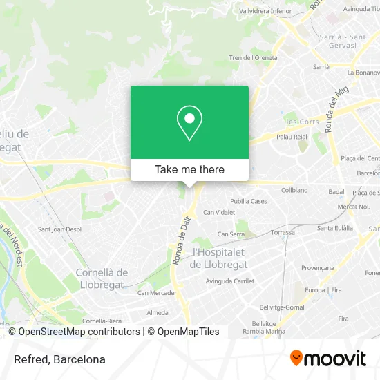 Refred map