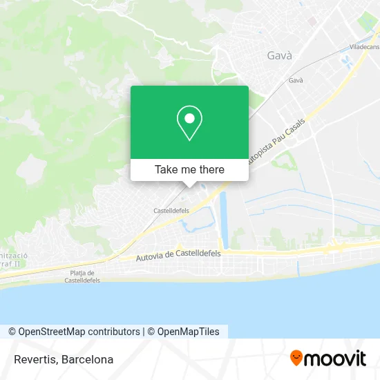 Revertis map