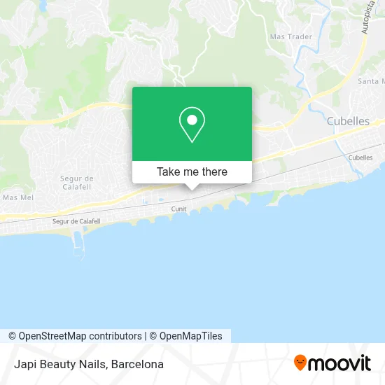Japi Beauty Nails map