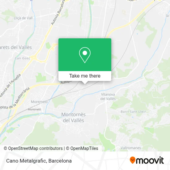 Cano Metalgrafic map