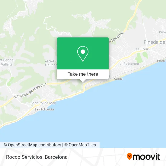 Rocco Servicios map
