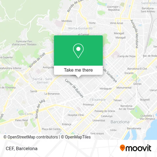 Cef map