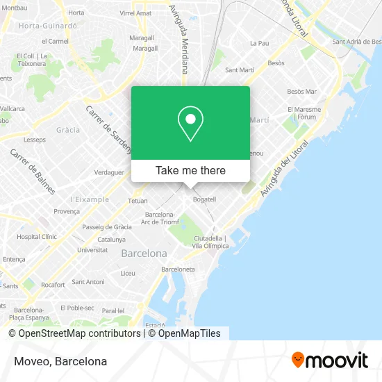 Moveo map