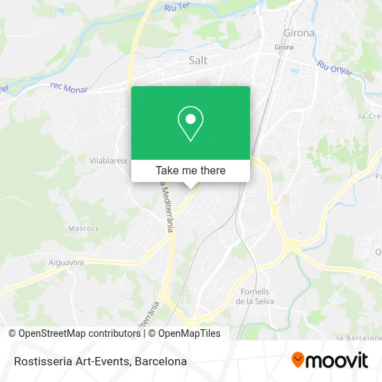 Rostisseria Art-Events map