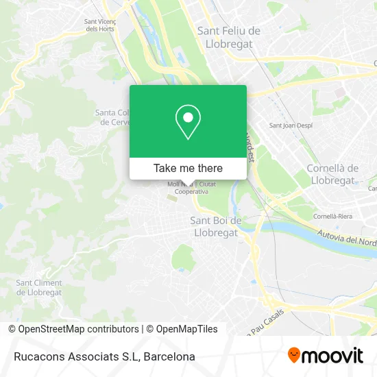 Rucacons Associats S.L map