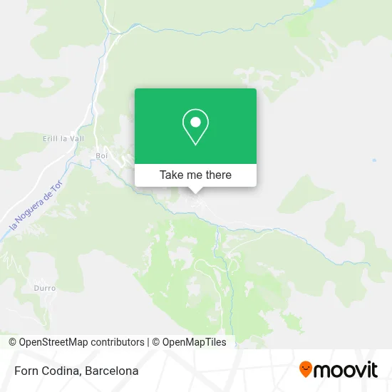 Forn Codina map