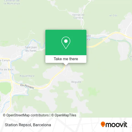 Station Repsol map