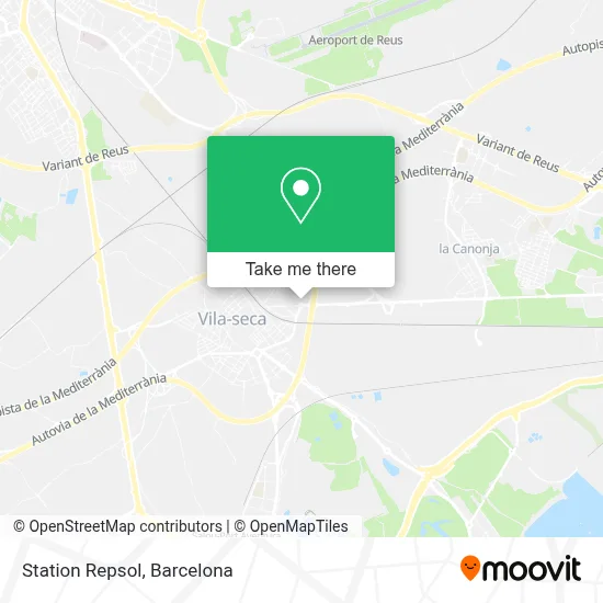 Station Repsol map