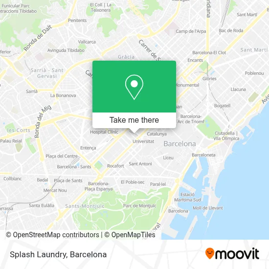 Splash Laundry map