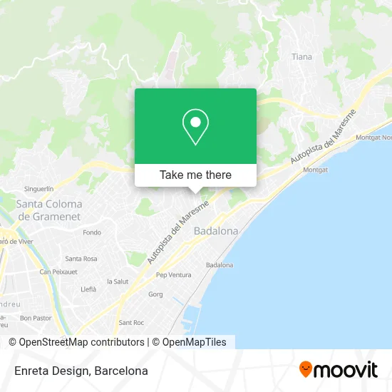 Enreta Design map