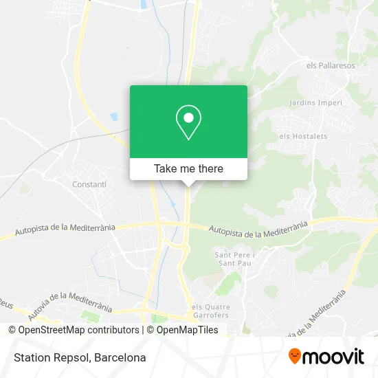 Station Repsol map